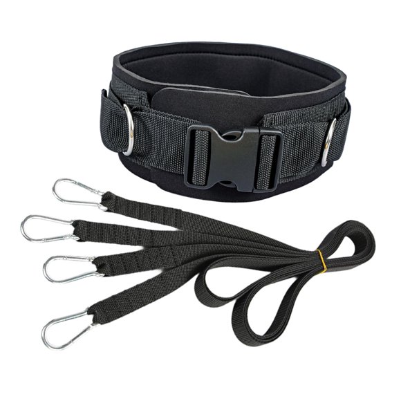 Correas de tracción para trineo, entrenamiento de fuerza, correas de tracción de trineo ponderadas ligeras multifuncionales, correas de entrenamiento Cinturón