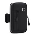 thumbnail image 1 of Bolso bandolera de cintura para fitness multifuncional de poliéster Hukapapa, bolso de muñeca, bolso de brazo de moda, negro, 1 of 5