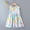 Multicolor-4, variant on Girls Sleeveless Floral Sundress Kids Summer Casual A-Line Viscose Dress Multicolor,Size 6-7 T