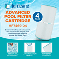 thumbnail image 3 of Hurricane 4 Pack HF7469-04 Advanced Pool and Spa Filter Cartridge Replacement, 3 of 8