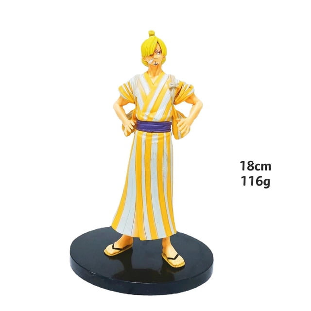 DXF Figura de One Piece de 18cm, 21 estilos, Wano Country, Wafuku, LUffy, Shanks, Kimono, Nami Zoro, figuritas con caja, modelo de Figura al por mayor