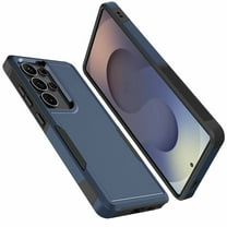 For Galaxy S25 5G Case ,Sturdy Phone Case for Samsung S25 5G ,Tiflook Shockproof Protection Heavy Duty Armor Hard Plastic & Rubber Rugged Bumper 2-in-1 Case Cover ( Blue )