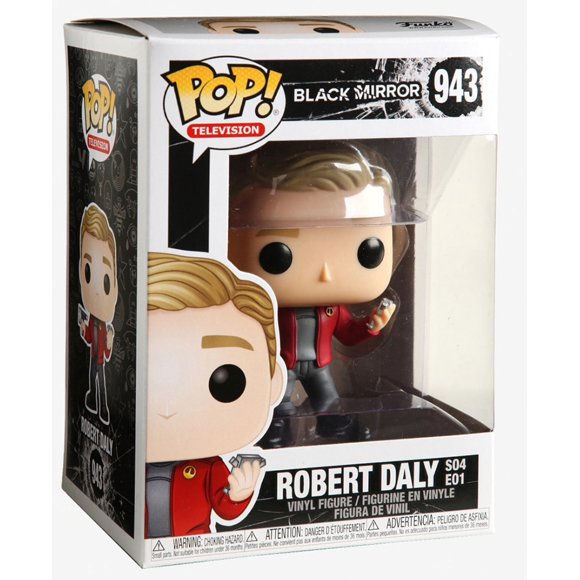 Pop Television 3.75 Inch Action Figure Black Mirror - Robert Daly S04E01 #943