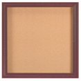 thumbnail image 1 of Aarco Products DCC3636RBA Tableau d'Affichage Fermé - Bronze Anodisé, 1 of 1