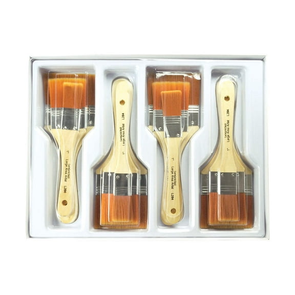 RCVP-113 | 12pc Golden Taklon Large Area Brush Set