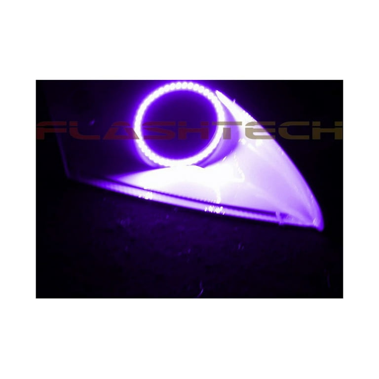 Flashtech LED RGB Multi Color Halo Ring Headlight Kit for Lexus