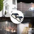 thumbnail image 4 of Wweixi Wall Light Solar Power 102LED Motion Yard Light IP55 Waterproof Cordless Garden Pathway Security Lamp【4PCS】, 4 of 9