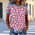 thumbnail image 1 of Haivin Womens Shirts Dressy Casual Short Sleeve 2026 Summer Tops Spring Button Down Ladies Blouses, 1 of 5