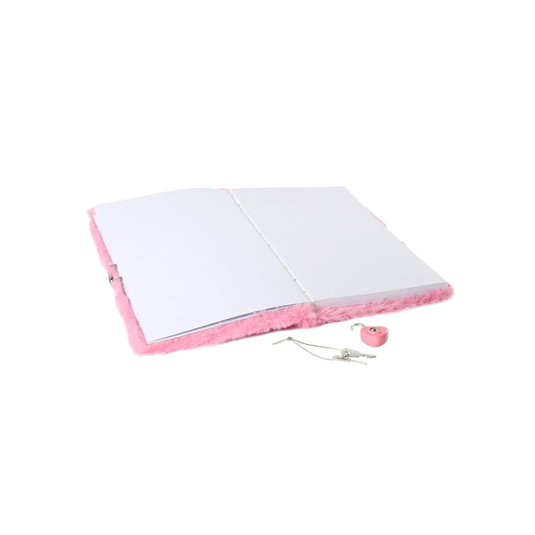 Sanrio Hello Kitty Plush Journal with Lock and Key, 50 Pages photo 6