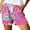 Pink, variant on Wdgfv Womens Swim Trunks with Compression Liner Shorts with Elastic Waistband for Summer Activewear Yoga Running Jogging