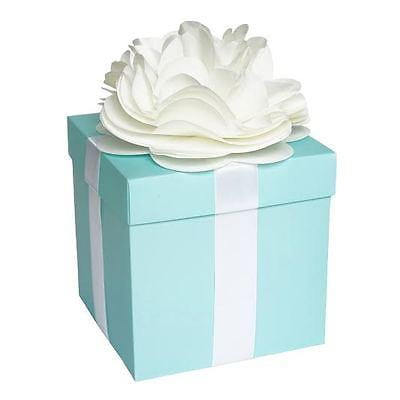Flower Gift Box Tiffany Mint Blue 