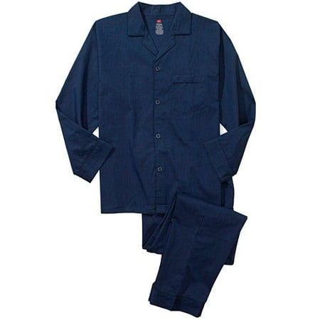 Big Men's 2-Piece Long Sleeve Pajamas, Size 2XL