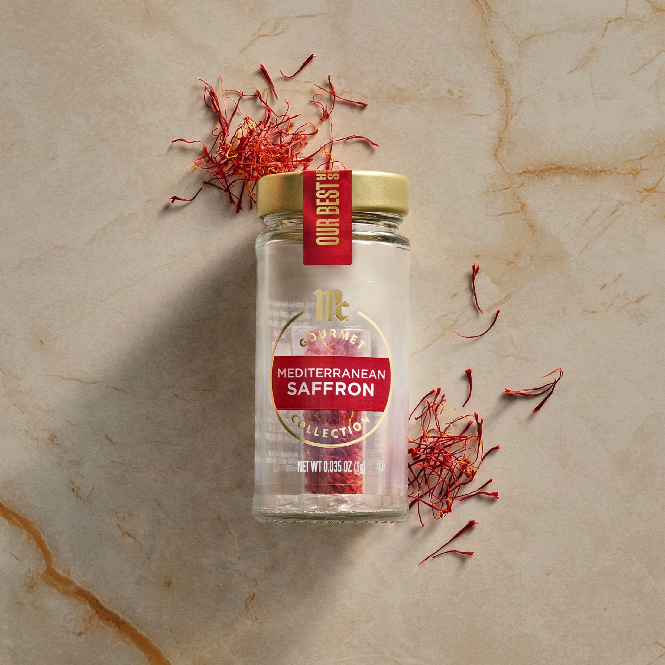 McCormick Gourmet Saffron, 0.04 oz Bottle