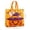 Blue*5, variant on Halloween Non-Woven Treat Bags with Handles,Reusable Goodie Tote for Kids Trick-or-Treat,Festive Party Favor Gift Wrapping Supplies