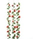 thumbnail image 5 of Nvzi 3 piezas de 6,56 pies de flores artificiales de rosa de seda para colgar en la boda, guirnaldas para decoración del hogar, exterior e interior, flores (rosa pálido), 5 of 5