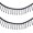 Black, variant on Beaded Fringe Trim 2-1/4 Inch Wide Glass Beads Tassel Trim Black Bead Lace Trimming Faceted Bead Lace Ribbon