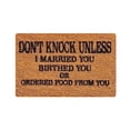 thumbnail image 3 of Up to 65% Off SMihono Spoof Phrase Creative Kitchen Mat Bedroom Living Room Floor Mat, 3 of 3