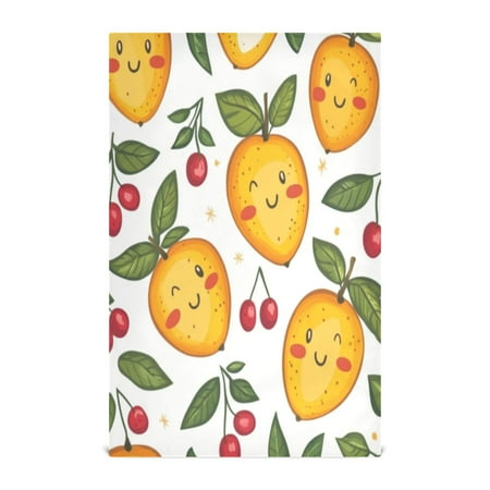 

Kitchen Towel 28x18 Inches x4，Plate Towel Decorative Towel Napkin Tea Towel Tea Towels For Kitchen Dish Cloths & Dish Towels Lovely Christmas Mango