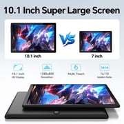 10.1 Android 15 Tablet, 8GB+64GB, 6000mAh Tablet Computer, Dual Camera,2025 Android WiFi Tablet-Black
