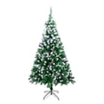 thumbnail image 1 of Árbol de Navidad Nevado RED VELVET 210 cm Pino Frondoso Decoración Festiva, 1 of 6