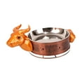 thumbnail image 1 of veasfak Special Dry Pot Quick Heating Chafing Pot for Camping Outdoor Kitchen 26CM, 1 of 9