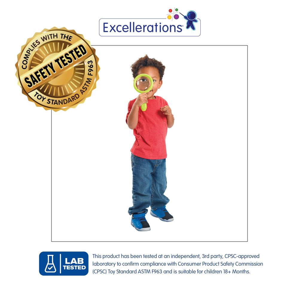 Excellerations earlySTEM My First Magnifiers - Set of 4
