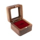 thumbnail image 2 of Caja para anillos, joyero, caja de madera para anillos, caja para anillos de compromiso con 1 ranura, caja para anillos de boda, elegante y retro, caja para anillos para propuesta de matrimonio., 2 of 7
