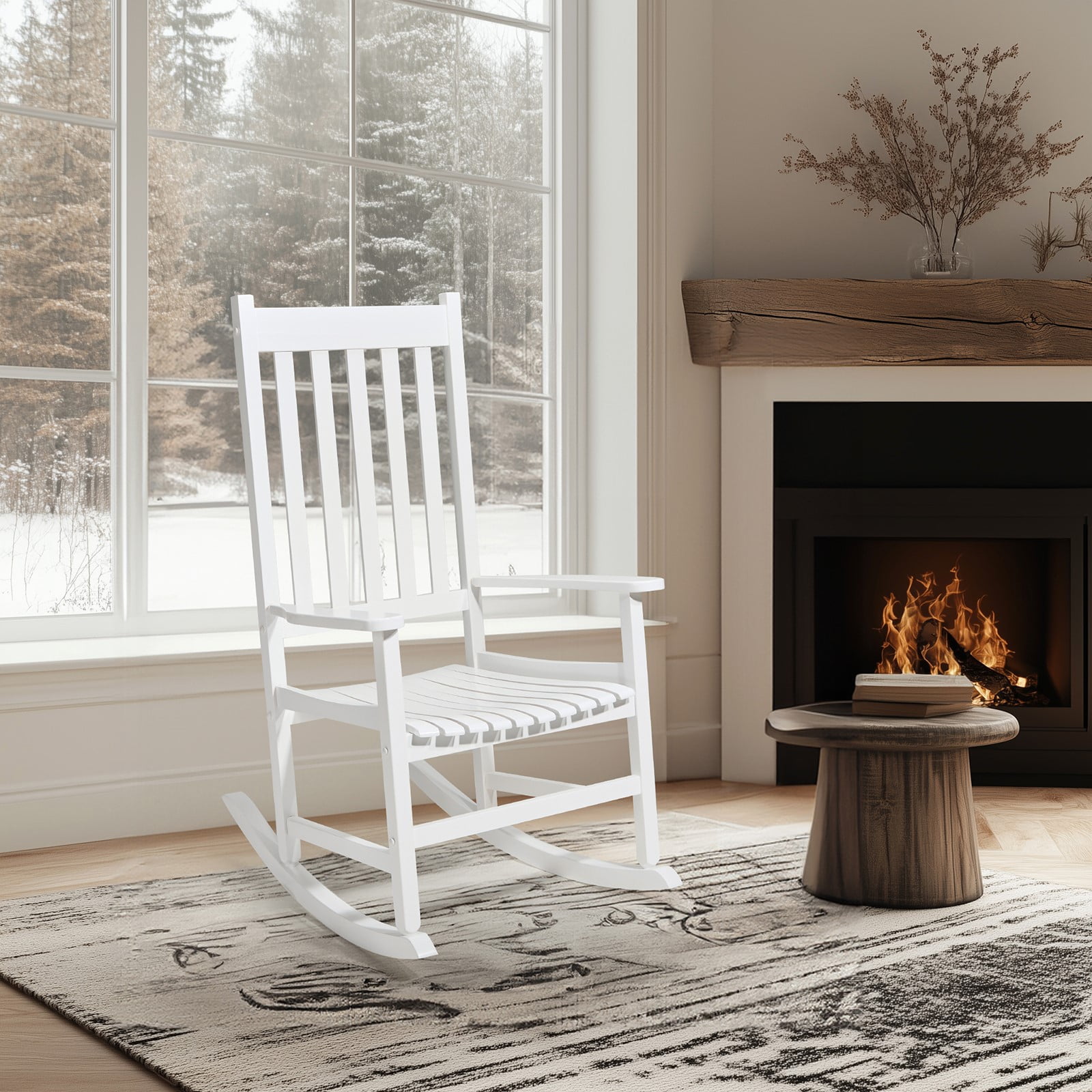 Zimtown Rocking Chairs - Outdoor Restaurant Patio Seating