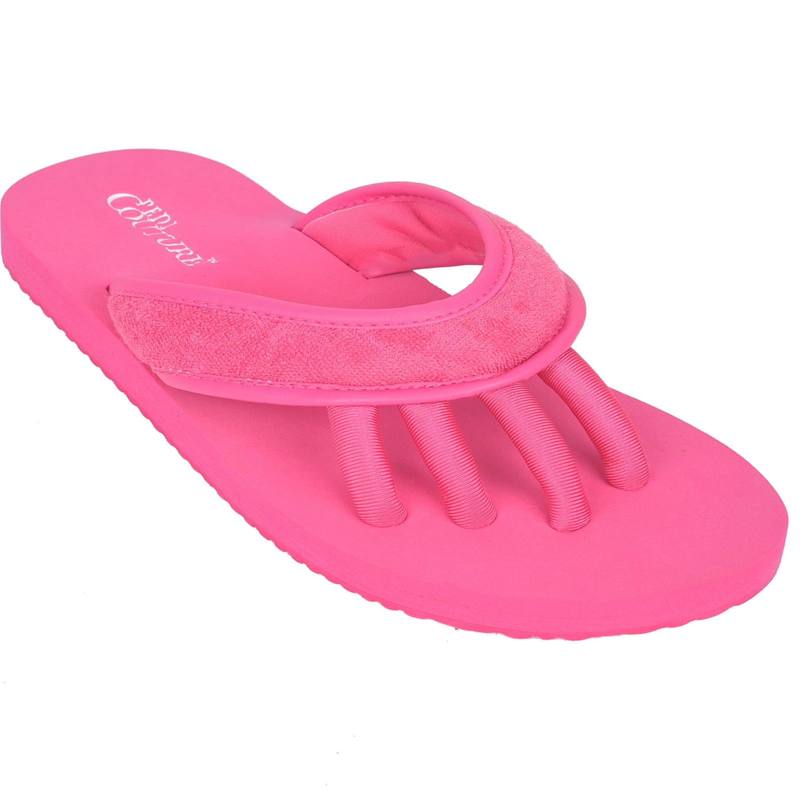 pedicure flip flops with toe separators