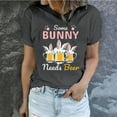 thumbnail image 2 of LYXSSBYX Tshirts Shirts for Women Easter Printed Short Sleeved Casual Loose Top Short Sleeved Round Neck Top/shirt, 2 of 5