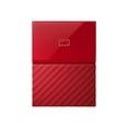 thumbnail image 4 of WD My Passport WDBS4B0020BRD - Hard drive - encrypted - 2 TB - external (portable) - USB 3.0 - 256-bit AES - red, 4 of 9