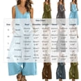thumbnail image 3 of Karymi Jumpsuits for Women Dressy 2 Piece Solid Vacation Outfit Set, Deep V Neck Sleeveless Tank Top+Drawstring High Waist Pleated Wide Leg Pants with Side Pockets Womens Workout Tops, 3 of 7