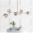 thumbnail image 2 of Safavieh Cdark Greyett 5-Light Modern Glam Pendant, Grey, 2 of 5