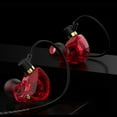 thumbnail image 1 of Transparent Outer Without Delay LED In Ear Gaming Sports Wired Microphone Clear Call Earphones, 1 of 9