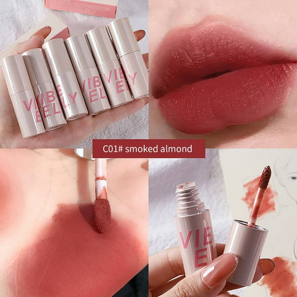Fankiway Lipstick Clearance Powder Mist Silk forged Matte Matte Lip Glaze Whitening Waterproof Lip Mud 2.5Ml Clearance Sale