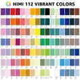 thumbnail image 2 of Set de pintura gouache HIMI, 112 colores, 12 ml, doble funda de gelatina, 2 of 6