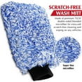 thumbnail image 2 of New Car Wash Mitt by, 2 Pack Premium Cyclone Microfiber Washing Gloves, 2 of 5