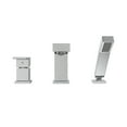 thumbnail image 3 of Belanger QUA43CCP Single Handle Roman Bathtub Filler, Polished Chrome, 3 of 8
