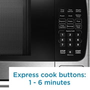 Danby DBMW0924BBS 0.9 cu. ft. Countertop Microwave in Stainless Steel