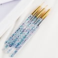 thumbnail image 1 of opvise 3Pcs Nail Drawing Pens Unique Pattern Ultra-thin Acrylic Nail Art Carving Pens DIY Manicure Gadget for Women, 1 of 8