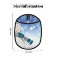 thumbnail image 3 of Naloa Christmas Snowman In The Snow Silicone Pot Holders, Oven Mitts Heat Resistant Hot Pads, Non Slip Pot Holder for Kitchen Baking and Cooking 9.4 x 7.5 Inches, 3 of 7