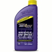 Royal Purple 01315 Oil Max-Cycle (R) SAE 10W40; Synthetic; 1 Quart Bottle; Single; Motorcycle Oil