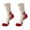 Red, variant on larppty 5 Pairs Men's Athletic Crew Socks Performance Thick Cushioned Sport Basketball Running Training Compression Sock Orange for boys 12-18 Years