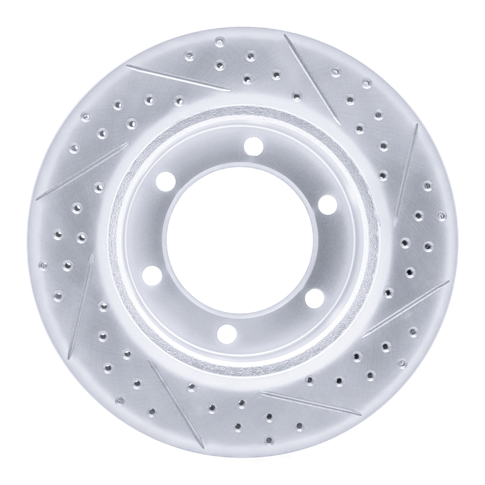 Dynamic Friction Company 830-76121L DFC Geoperformance Rotor - Drilled and Slotted
