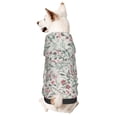 thumbnail image 1 of Fotbe Fairy Floral Sudadera con Estampado para Perros Pequeños – Suéter con Capucha para Mascotas, Tela Suave de Forro Polar con Bolsillo-Medium, 1 of 7