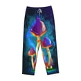thumbnail image 4 of Fotbe Magic Mushrooms ,Fireflies Women's Pajama Pants,Sleepwear Pants,Pj Bottoms Drawstring And Pockets-Small, 4 of 9