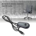 thumbnail image 4 of Control remoto de sillón reclinable eléctrico Abs 2 botones Control manual para sillón reclinable Sofá Sillón elevador eléctrico Cama Mesa de masaje de relajación, 4 of 5