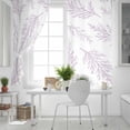thumbnail image 5 of Pink Purple Tree Branches Blackout Curtains for Bedroom, Farmhouse Nature Botanical Thermal Insulated Kitchen Drapes with Grommets, Light Blocking Window Treatment, 2 Panels 52" x 84", 5 of 7
