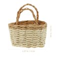 thumbnail image 4 of Mini Basket Ornament Mini Model Toy Miniature Basket Model Kids Basket Ornament, 4 of 6
