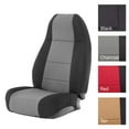 thumbnail image 4 of Smittybilt Black/Gray, Neoprene, Padded and Pleated, Front Rear Seat Covers, 4 Pieces, 4 of 4
